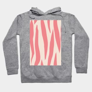 Retro red stripes Hoodie